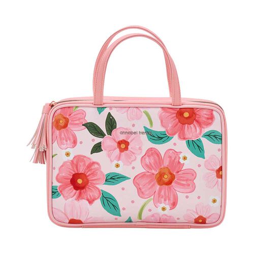 Annabel Trends Vanity Toiletries Bag - Meadow Blush